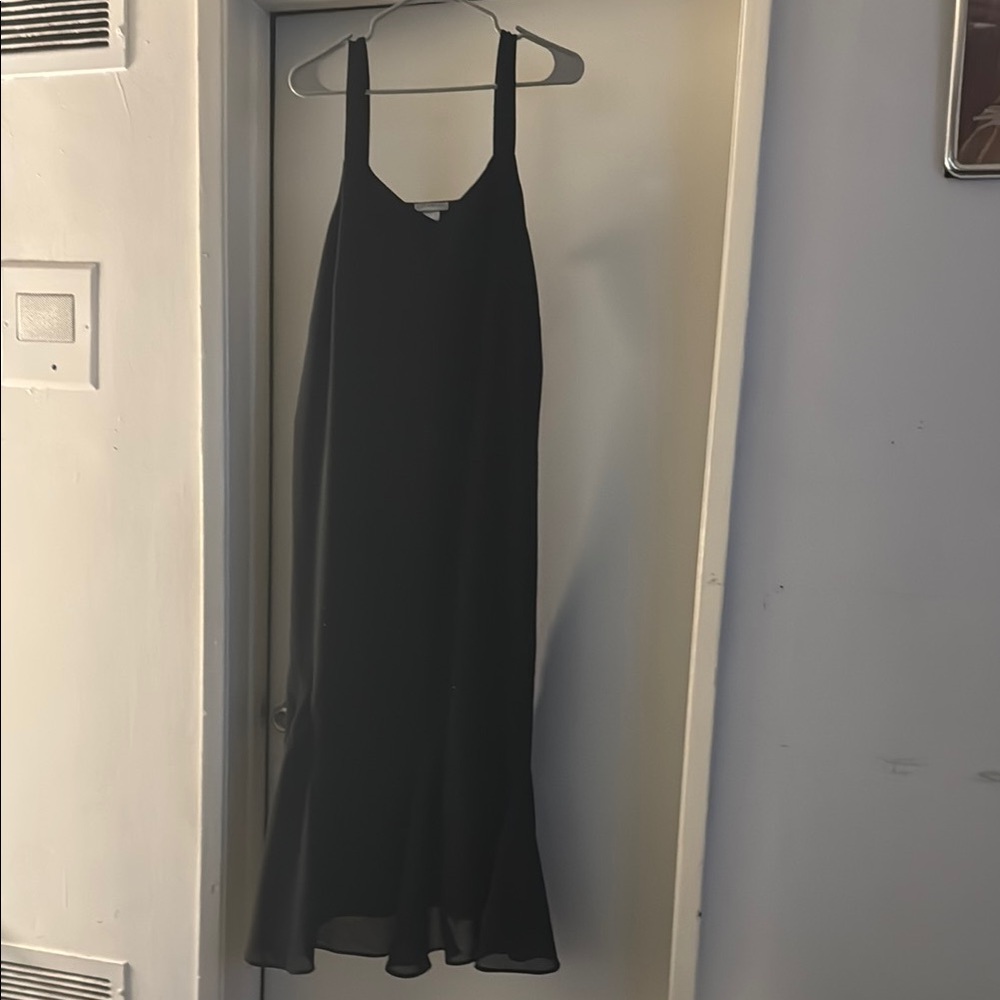 Catherines Black Sleeveless Slip Dress with a Jacket 18wp